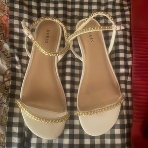 Guess flat sandals sz 7
